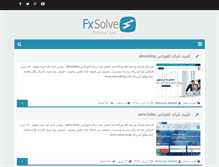 Tablet Screenshot of fxsolve.com